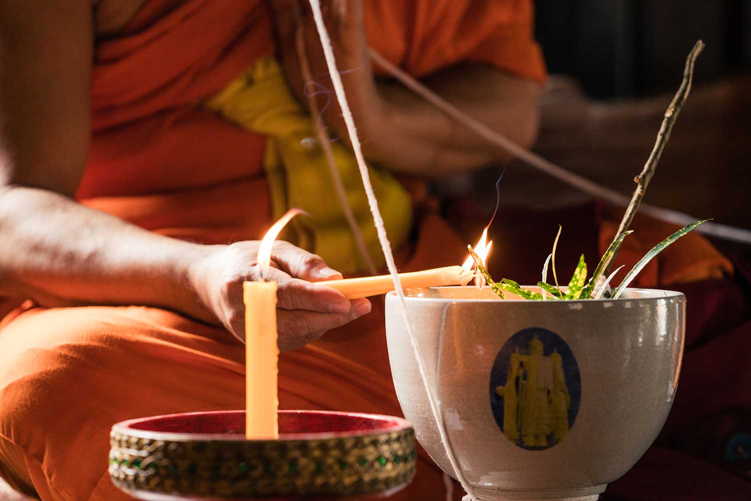 Romantic Chiang Mai - Buddhist blessing